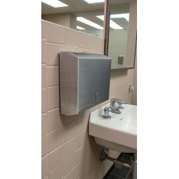 Dispenser de papel toalha em Aço Inox - Construinox